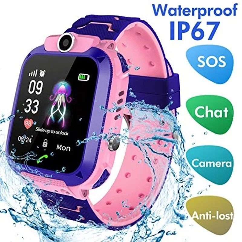 Smartwatch Watches Digital - 2 グラムキッズスマートウォッチ SOS コール LBS 位置子供電話時計