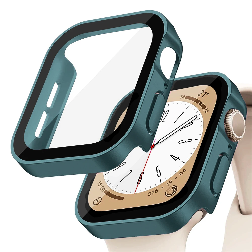 Watches Not Smartwatch - ガラス + カバー Apple Watch ケースシリーズ