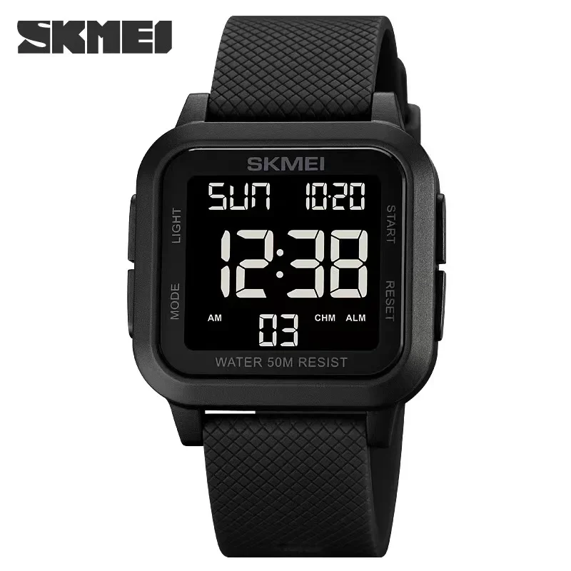 Tide Watch Surf - SKMEI1894 男性アラームクロノ時計 5Bar 防水軍用時計 LED ディスプレイショックデジタル時計リロイやつ屋外スポーツワット