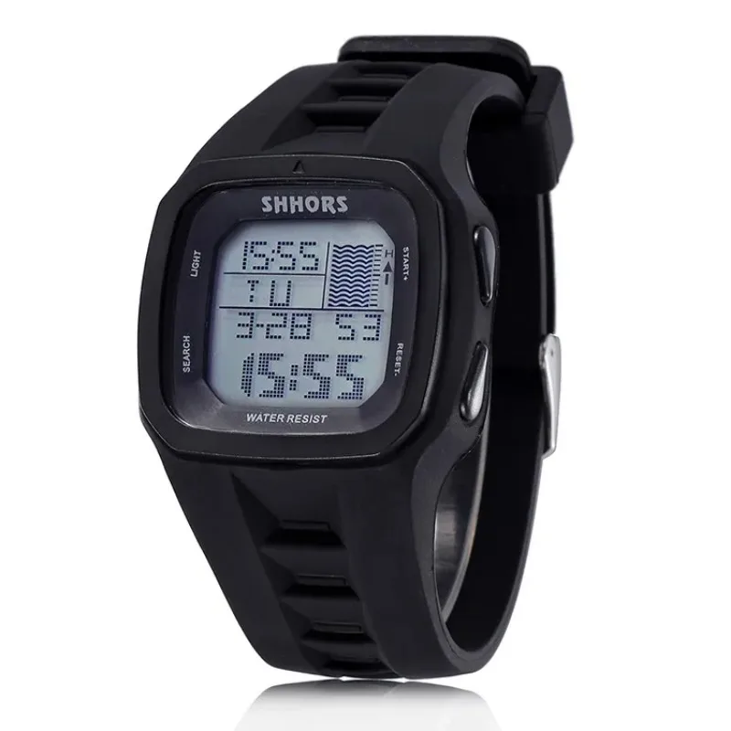 Tide Watch Surf - 高級ブランドshhors腕時計男性スポーツ腕時計ファッションledデジタル電子腕時計防水シリコーン腕時計リロイhombre