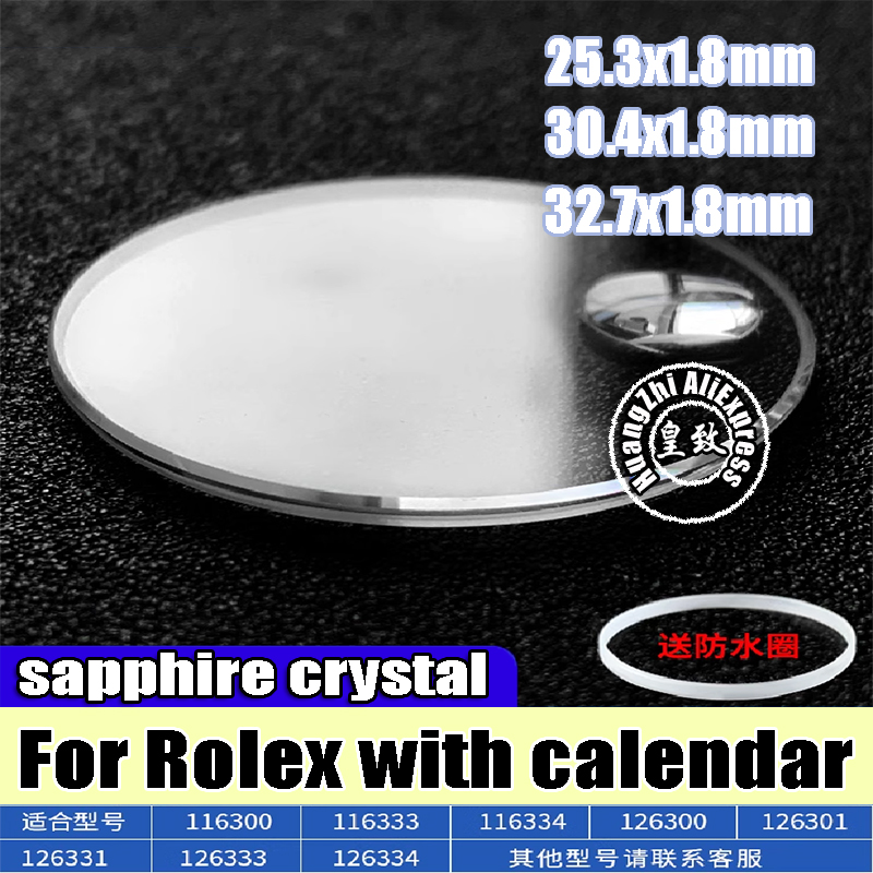 Rolex Watch Datejust - 交換用時計部品,サファイアガラス,ロレックスデイトナ用30.4クリスタル116300 116263 178274 126300 126334,日付ウィンドウ