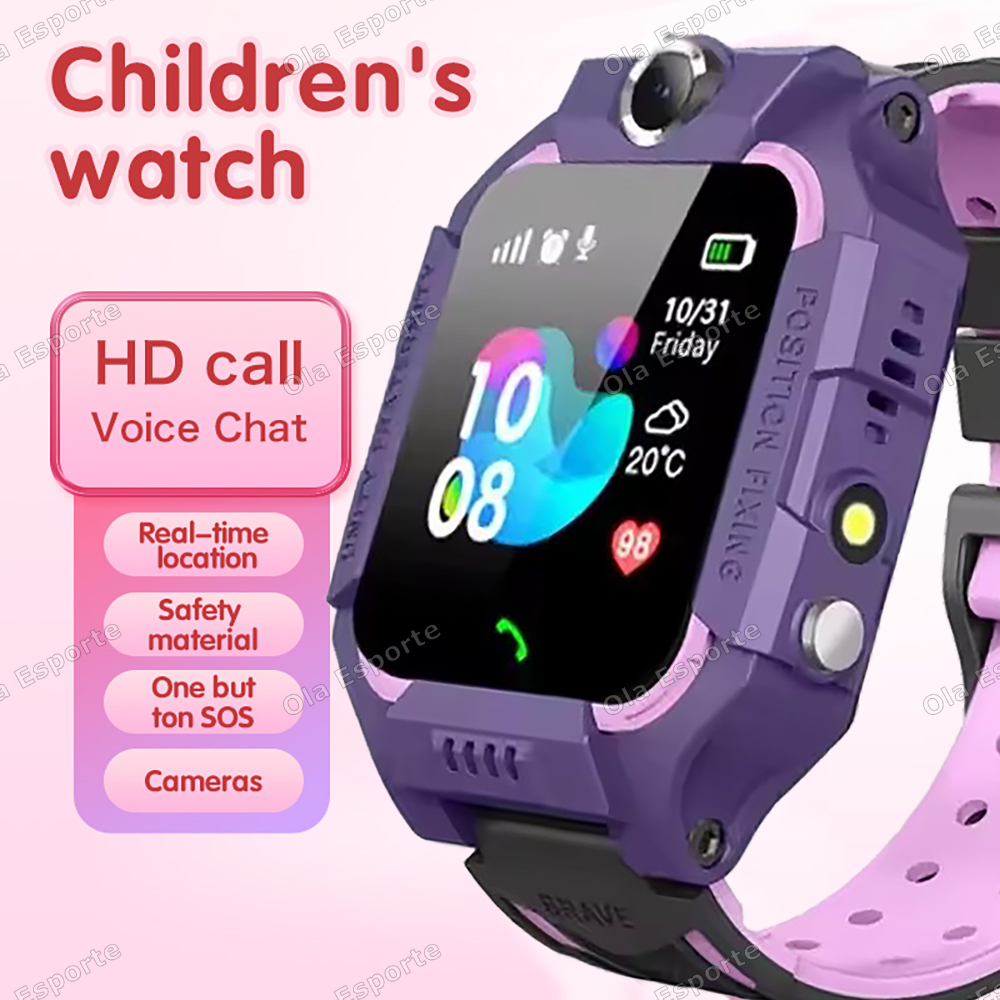Smartwatch Watches For Kid Boy With Alarm - ニューキッズスマートウォッチ 2G SOS 紛失防止 GPS位置情報 SIMカード通話