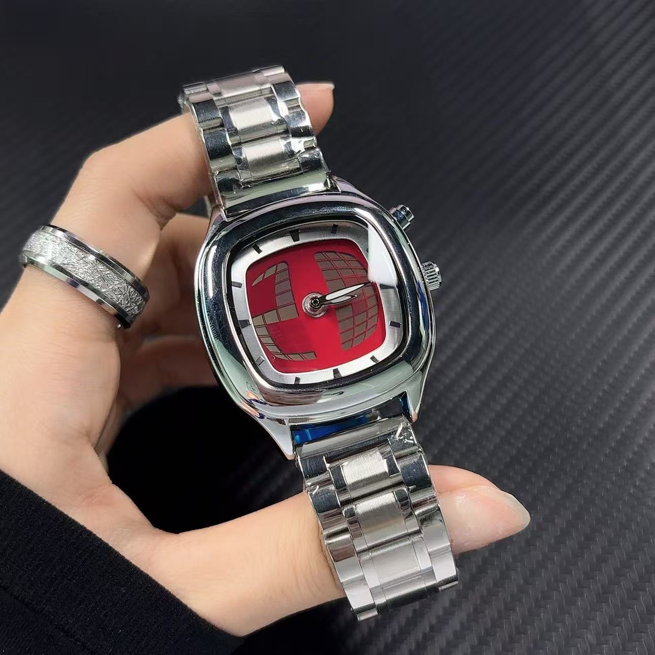 ミレニアムレトロスタイルメンズウォッチクォーツ時計30m防水 - Vintage Digital Watch のレビューと価格