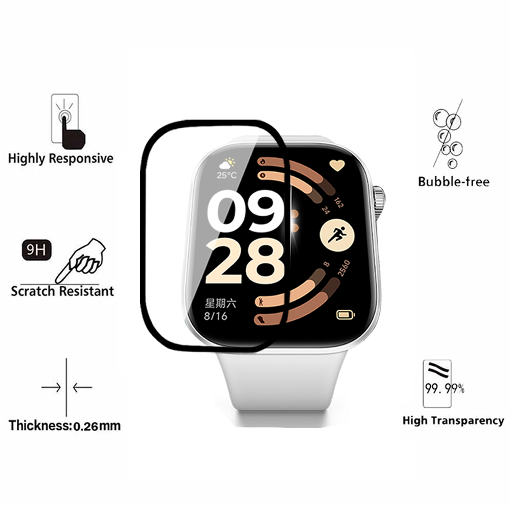 スクリーンプロテクター Xiaomi Redmi Watch - Watch Redmi のレビューと価格