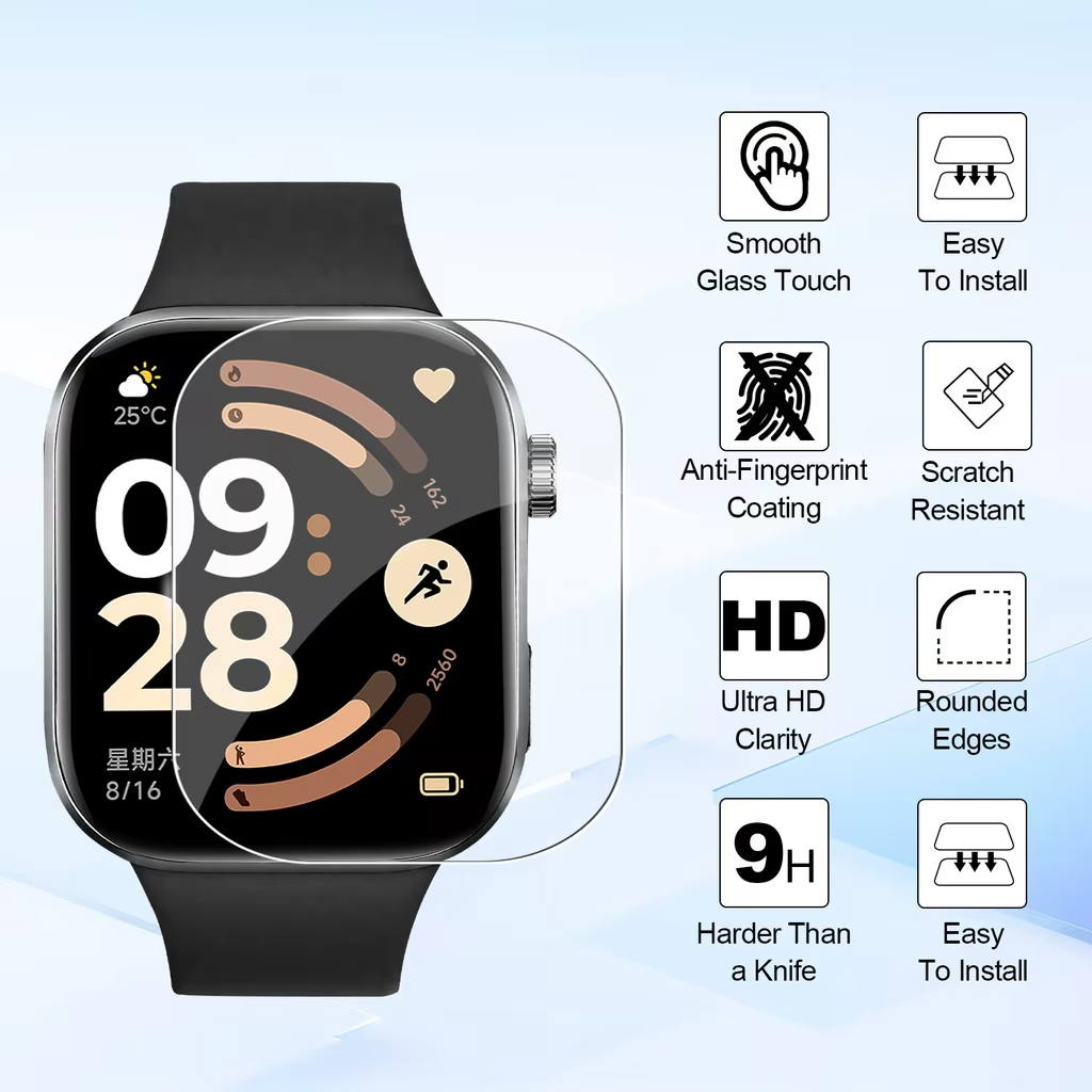 1-5 個のソフトフィルム Xiaomi Redmi Wat - Watch Redmi のレビューと価格