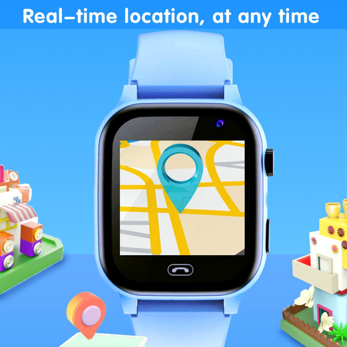 子供のためのアウトドアスポーツ用スマートウォッチ、子供のため - Smartwatch Watches For Kid Boy With Alarm のレビューと価格
