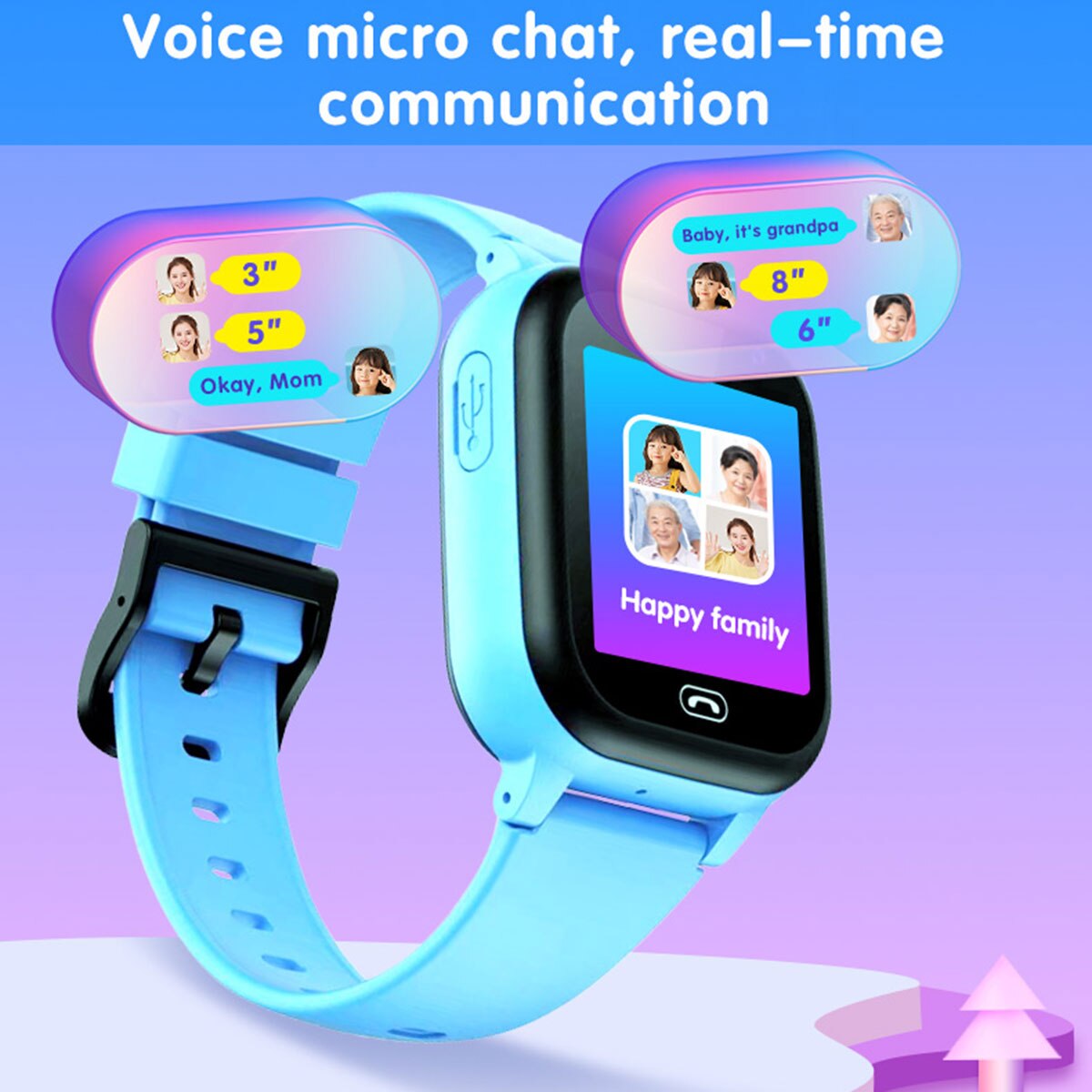 子供のためのアウトドアスポーツ用スマートウォッチ、子供のため - Smartwatch Watches For Kid Boy With Alarm のレビューと価格