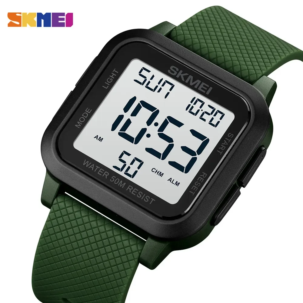 SKMEI1894 男性アラームクロノ時計 5Bar 防水軍 - Tide Watch Surf のレビューと価格