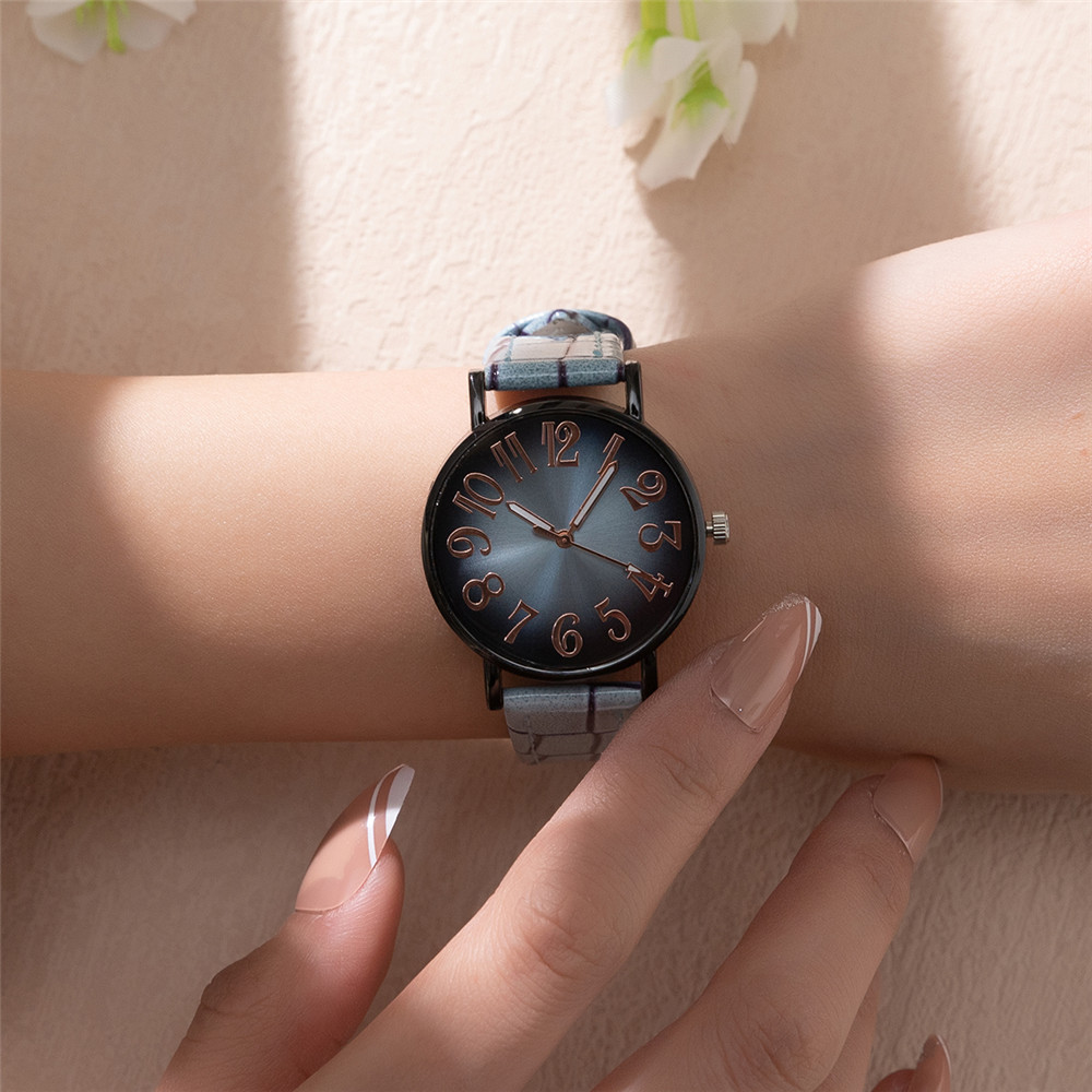 女性のためのヴィンテージクォーツ時計,カジュアルな市松模様の - Vintage Digital Watch のレビューと価格