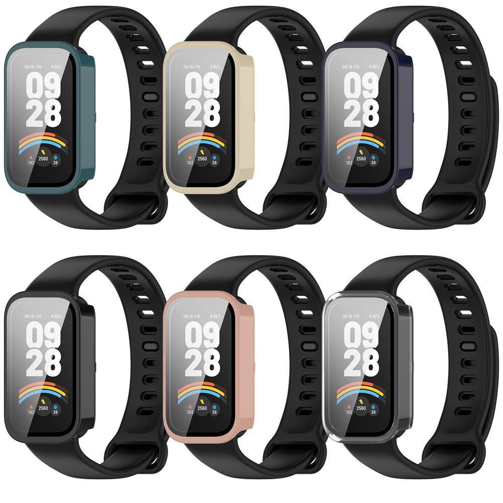 強化ガラス + ケース Xiaomi スマートバンド 9 ア - Watch Redmi のレビューと価格