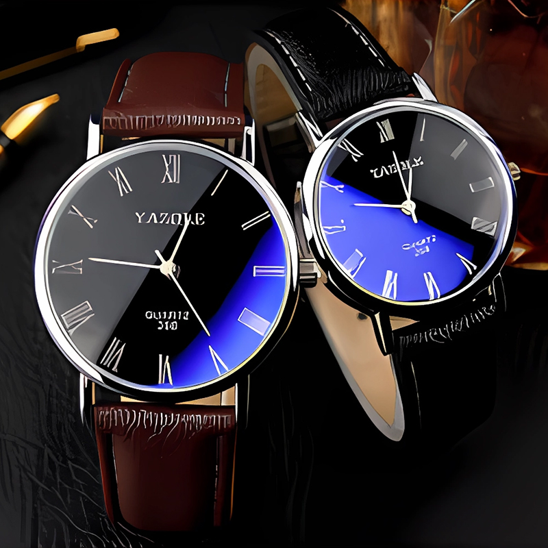 YAZOLE ミニマリストクォーツ時計男性用超薄型ローマ数字 - Watches Not Smartwatch のレビューと価格