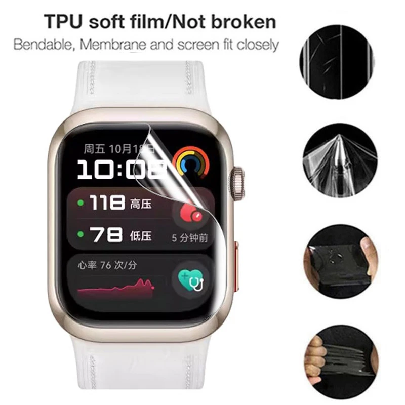 Huawei Watch用TPUヒドロゲルフィルム,透明なソ - Watches Not Smartwatch のレビューと価格