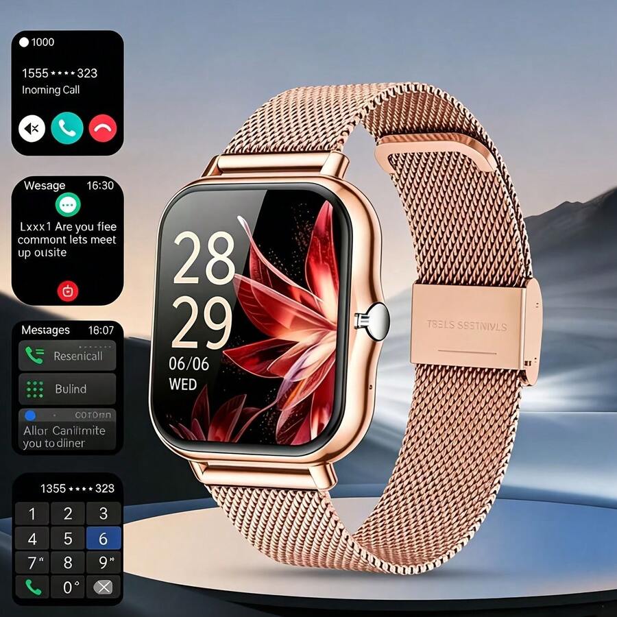 スマートウォッチ、ワイヤレス通話/ダイヤル機能、マルチスポー - Smartwatch Watches Digital のレビューと価格