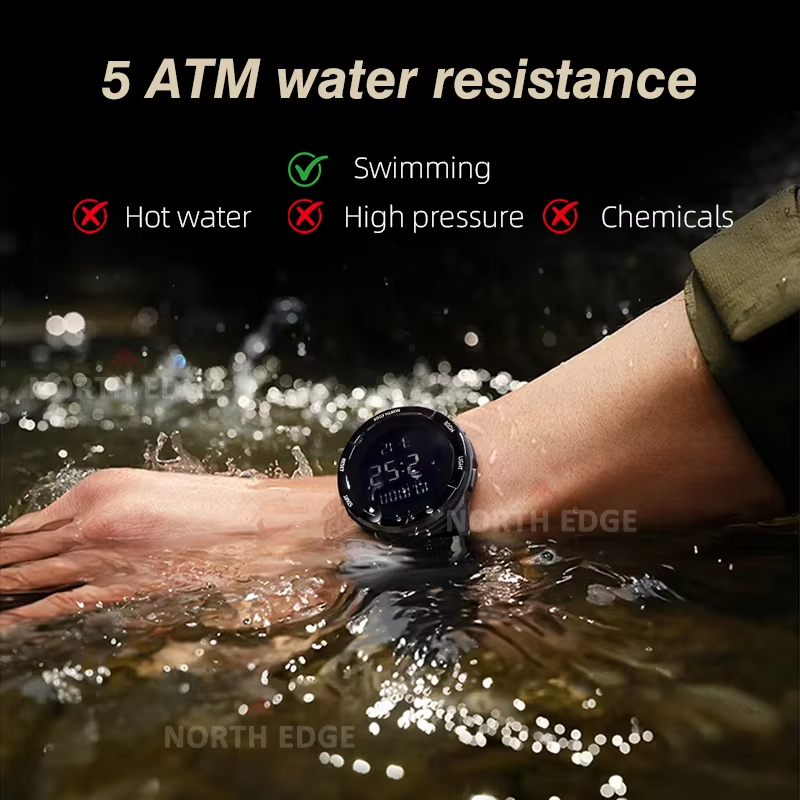 NORTH EDGE 2025 TERRAX メンズデジタル - Tide Watch Surf のレビューと価格