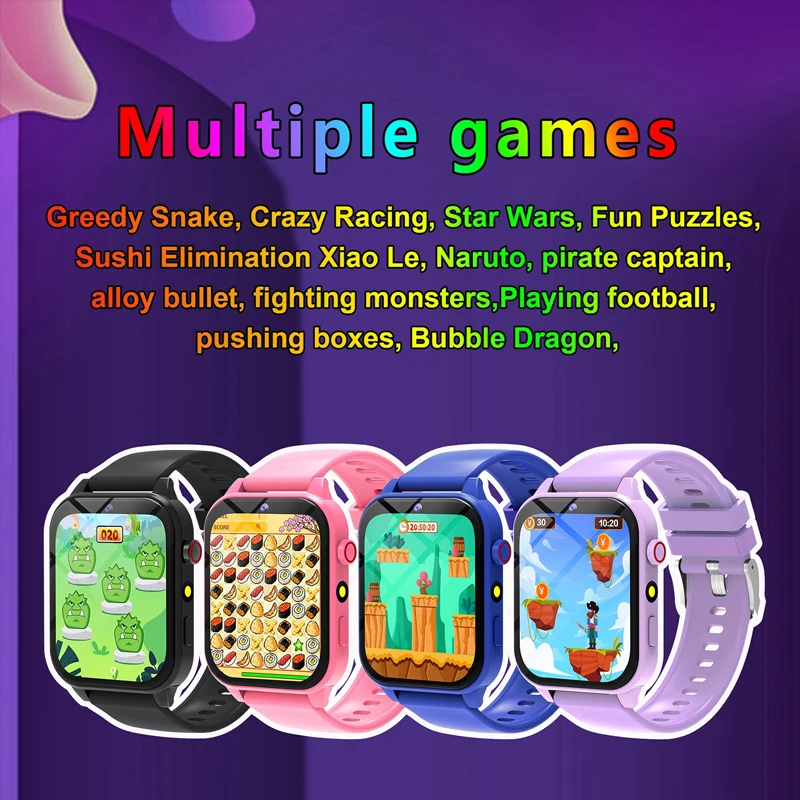 キッズゲームスマートウォッチ懐中電灯防水 HD カメラ睡眠ト - Smartwatch Watches For Kid Boy With Alarm のレビューと価格