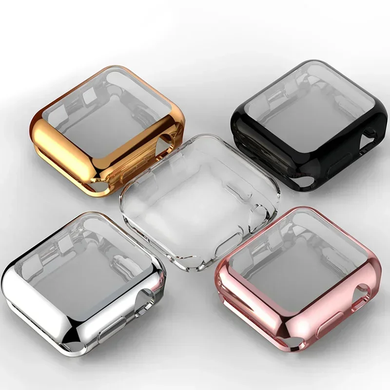 Apple Watch用シリコンスクリーンプロテクター,バン - Watches Not Smartwatch のレビューと価格