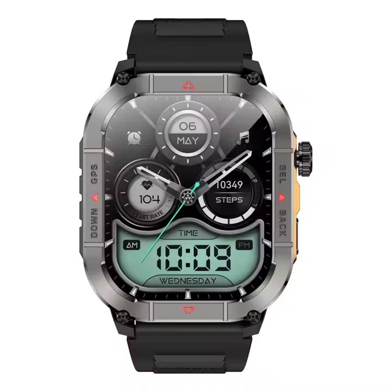 新型HK84メンズスマートウォッチ AMOLED アウトドア - Smartwatch Watches Digital のレビューと価格
