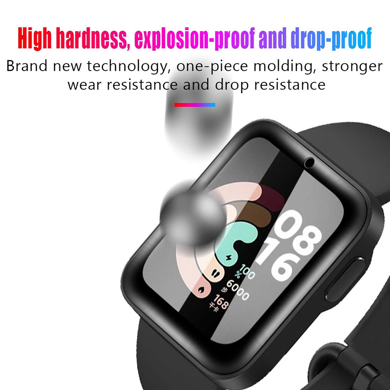 Redmi Watch 3 Active用強化ガラス,9Dク - Watch Redmi のレビューと価格