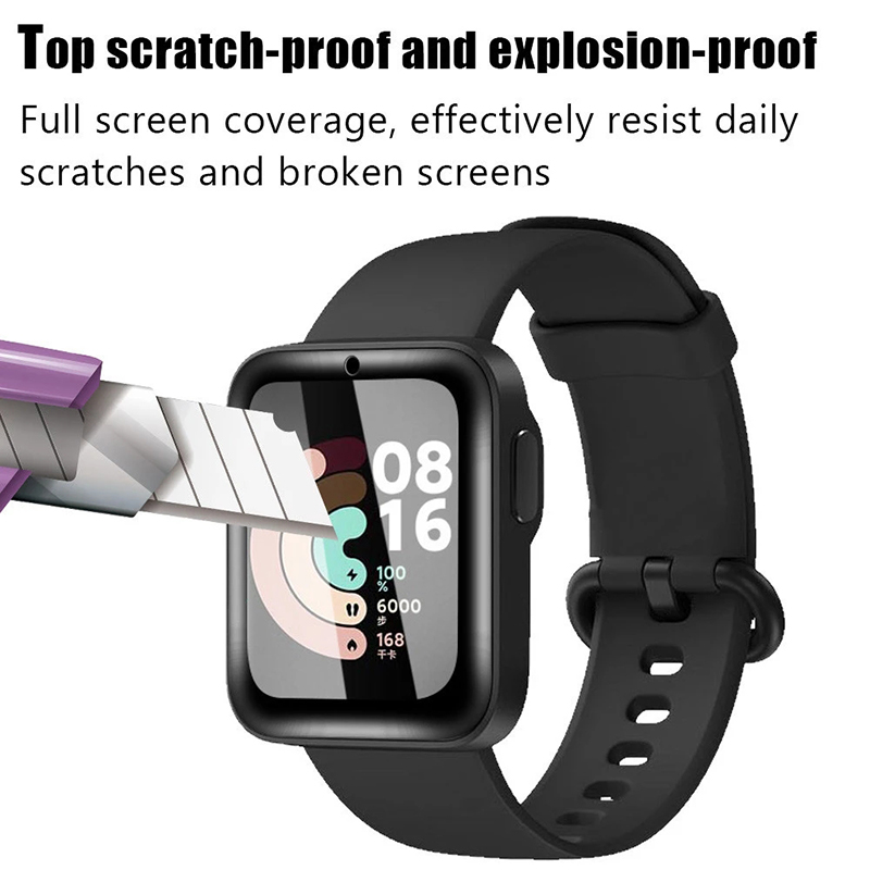 Redmi Watch 3 Active用強化ガラス,9Dク - Watch Redmi のレビューと価格
