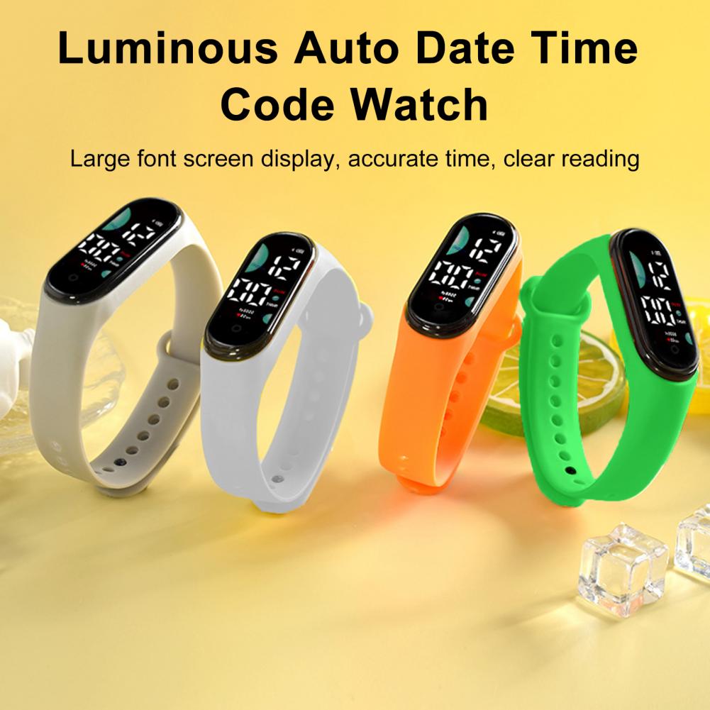子供のためのデジタルLED腕時計,防水ブレスレット,腕時計, - Smartwatch Watches Digital のレビューと価格
