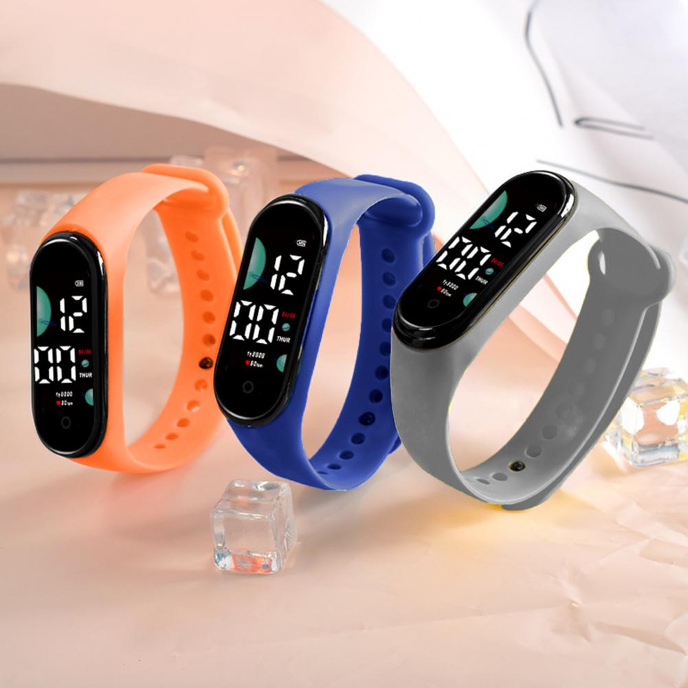 子供のためのデジタルLED腕時計,防水ブレスレット,腕時計, - Smartwatch Watches Digital のレビューと価格