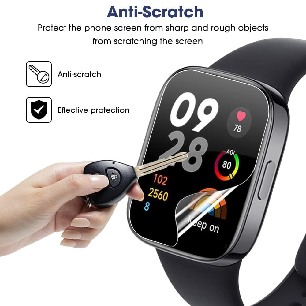 3/6 個ヒドロゲル保護フィルム Redmi Watch 3 - Watch Redmi のレビューと価格