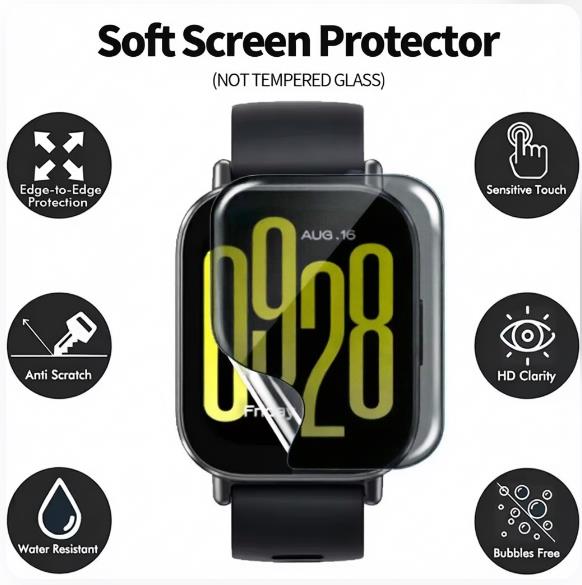 2 個プライバシーハイドロゲルフィルム Xiaomi Red - Watch Redmi のレビューと価格