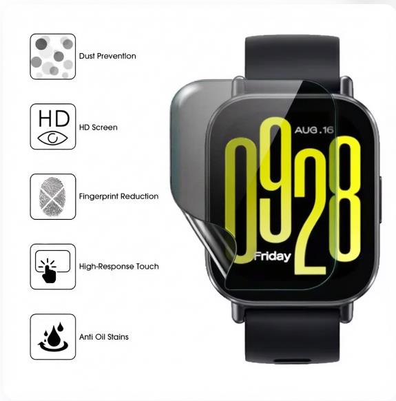 2 個プライバシーハイドロゲルフィルム Xiaomi Red - Watch Redmi のレビューと価格