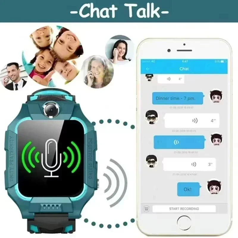 レノボ 2026 新型 5G 防水キッズスマートウォッチ S - Smartwatch Watches For Kid Boy With Alarm のレビューと価格