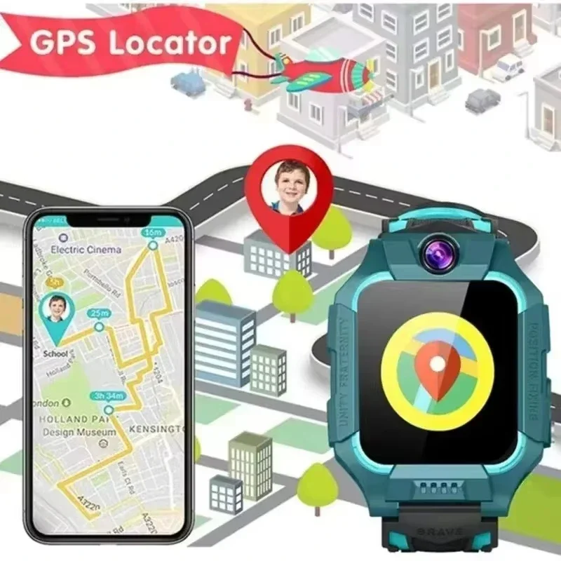 レノボ 2026 新型 5G 防水キッズスマートウォッチ S - Smartwatch Watches For Kid Boy With Alarm のレビューと価格