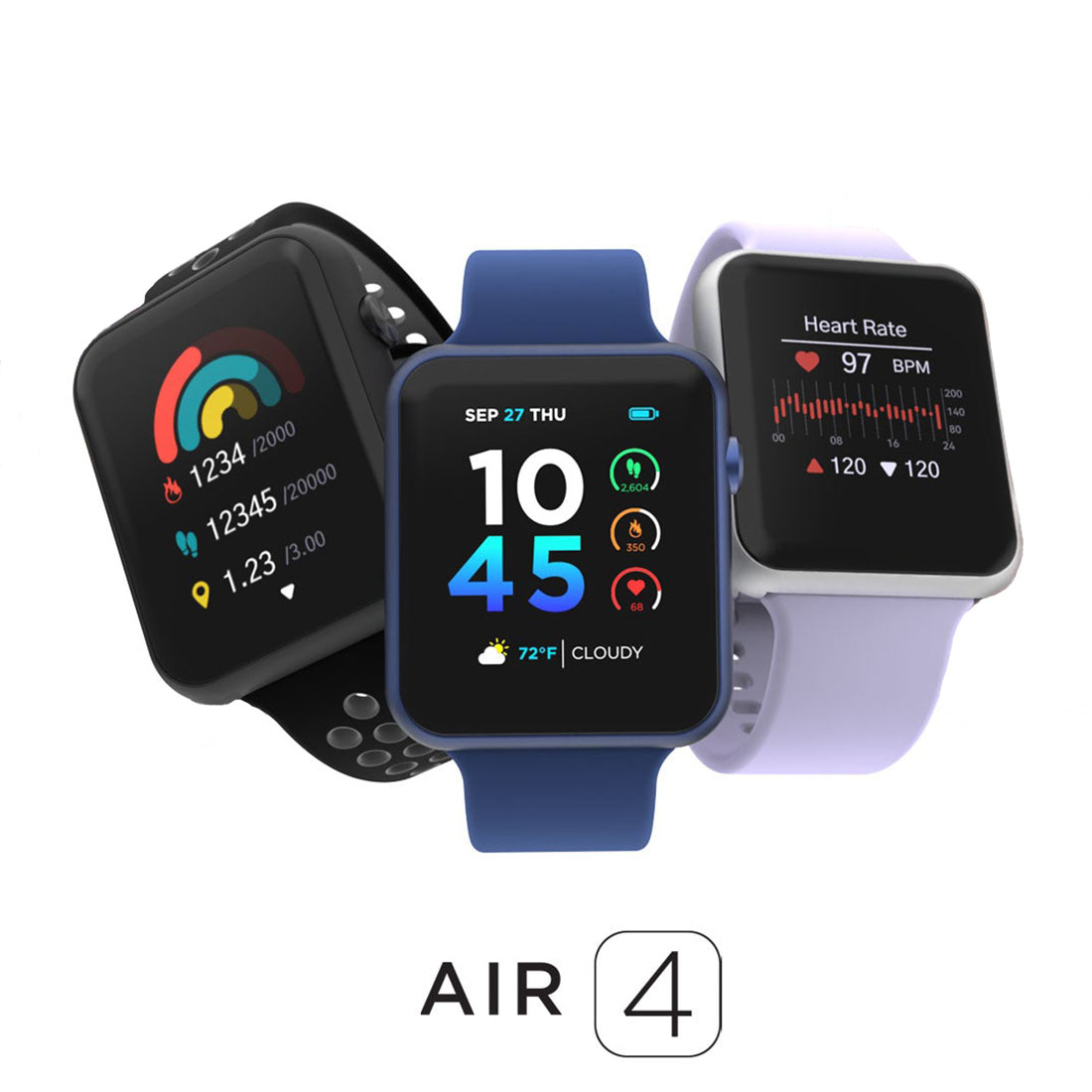 Pinteek スマートウォッチ メンズ レディース、1.5 - Smartwatch Purple Watches For Women のレビューと価格