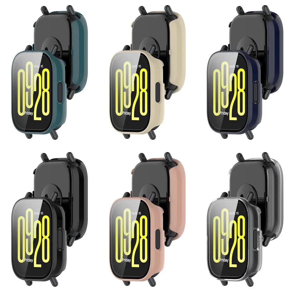 強化ガラス + PC ケース Xiaomi Redmi Wa - Watch Redmi のレビューと価格