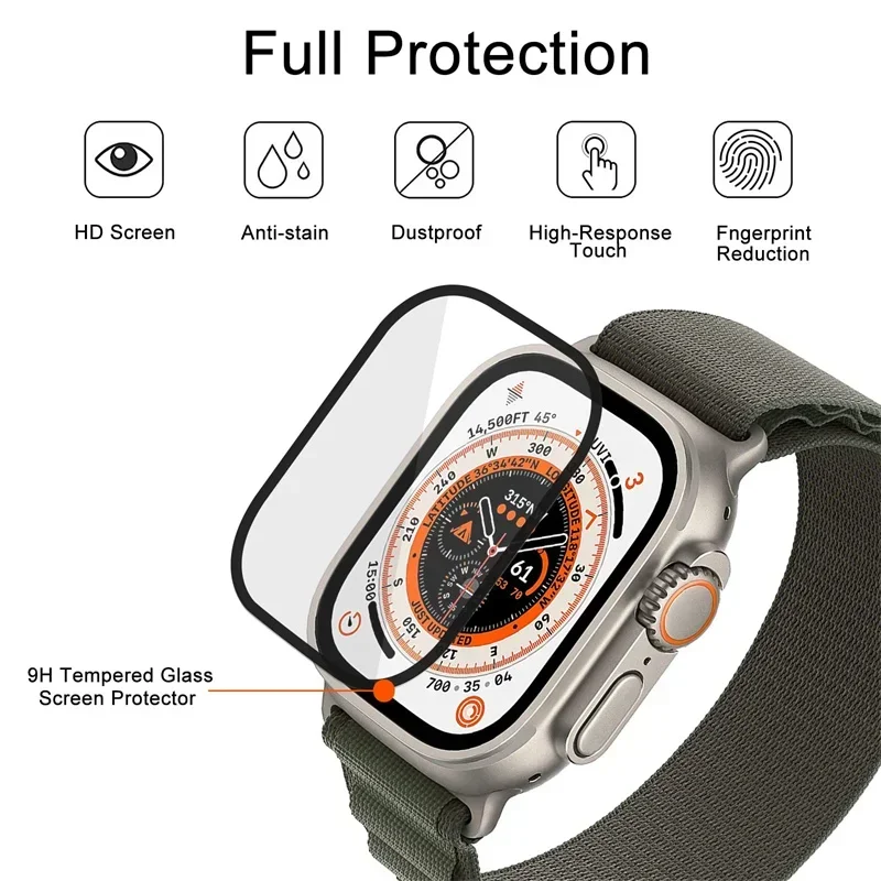 フル曲面スクリーンプロテクター Apple Watch Ul - Watches Not Smartwatch のレビューと価格