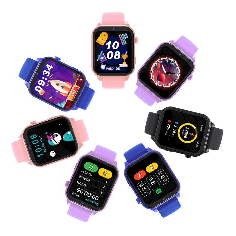 スマートウォッチ子供用ゲームウォッチ 1.83 インチ表示画 - Smartwatch Watches For Kid Boy With Alarm のレビューと価格