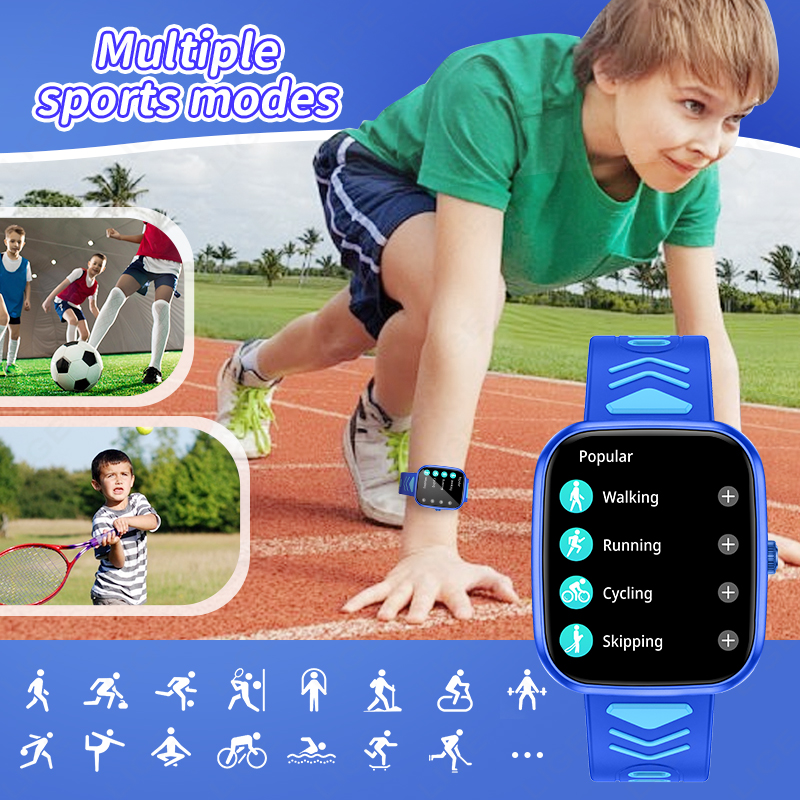 LIGE 2026 キッズスマートウォッチ 子供用HDタッチ - Smartwatch Watches For Kid Boy With Alarm のレビューと価格