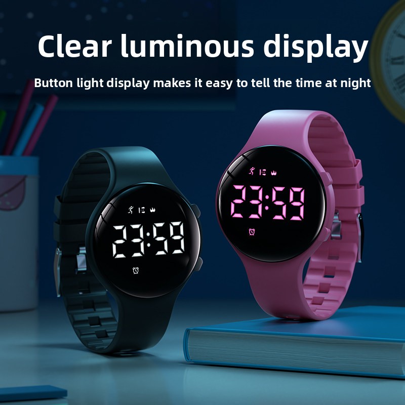 2026LEDスマートバンド 女性用 ランニング ステップト - Smartwatch Watches Digital のレビューと価格