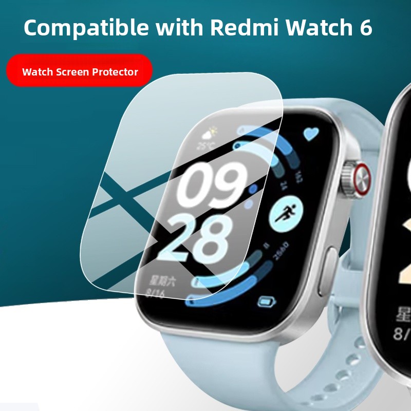 1-5枚入り レッドミウォッチ6用 ハイドロゲル保護フィルム - Watch Redmi のレビューと価格