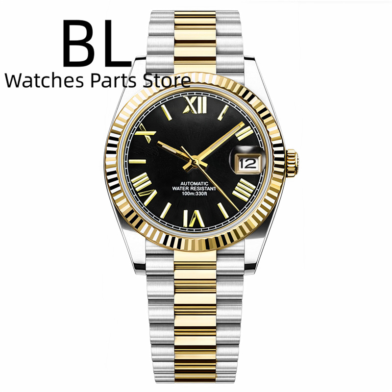 BLIGER 36mm/39mm ツートンゴールド NH35 - Rolex Watch Datejust のレビューと価格