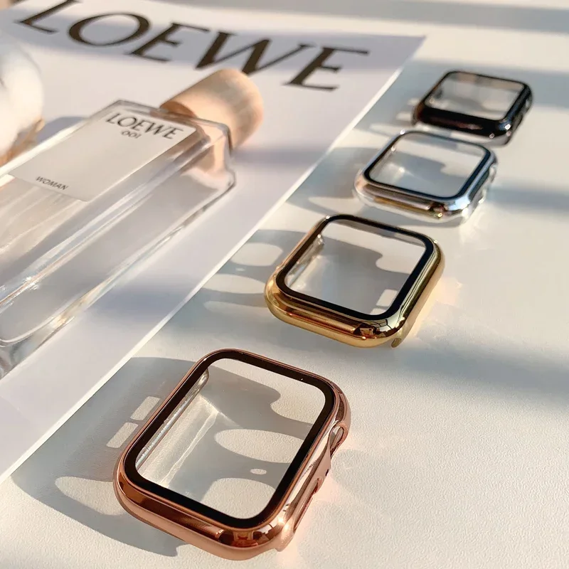 Apple Watch用ガラスおよびケース,保護バンパー,i - Watches Not Smartwatch のレビューと価格