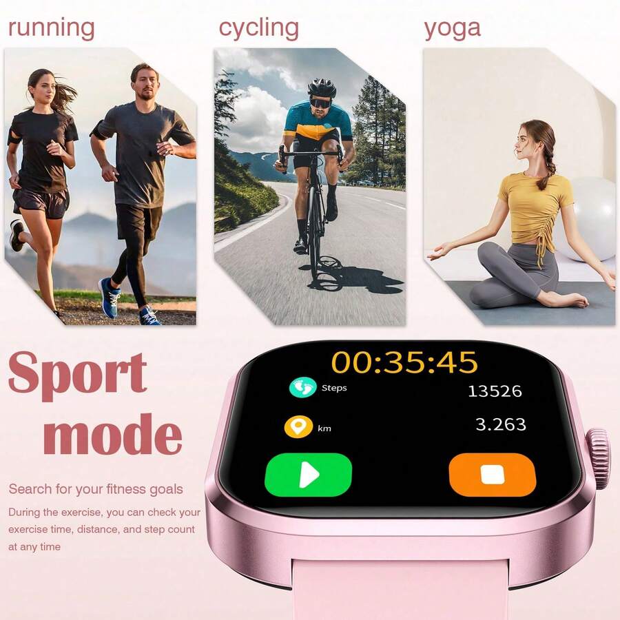 スマートウォッチ、ワイヤレス通話/ダイヤル機能、マルチスポー - Smartwatch Watches Digital のレビューと価格