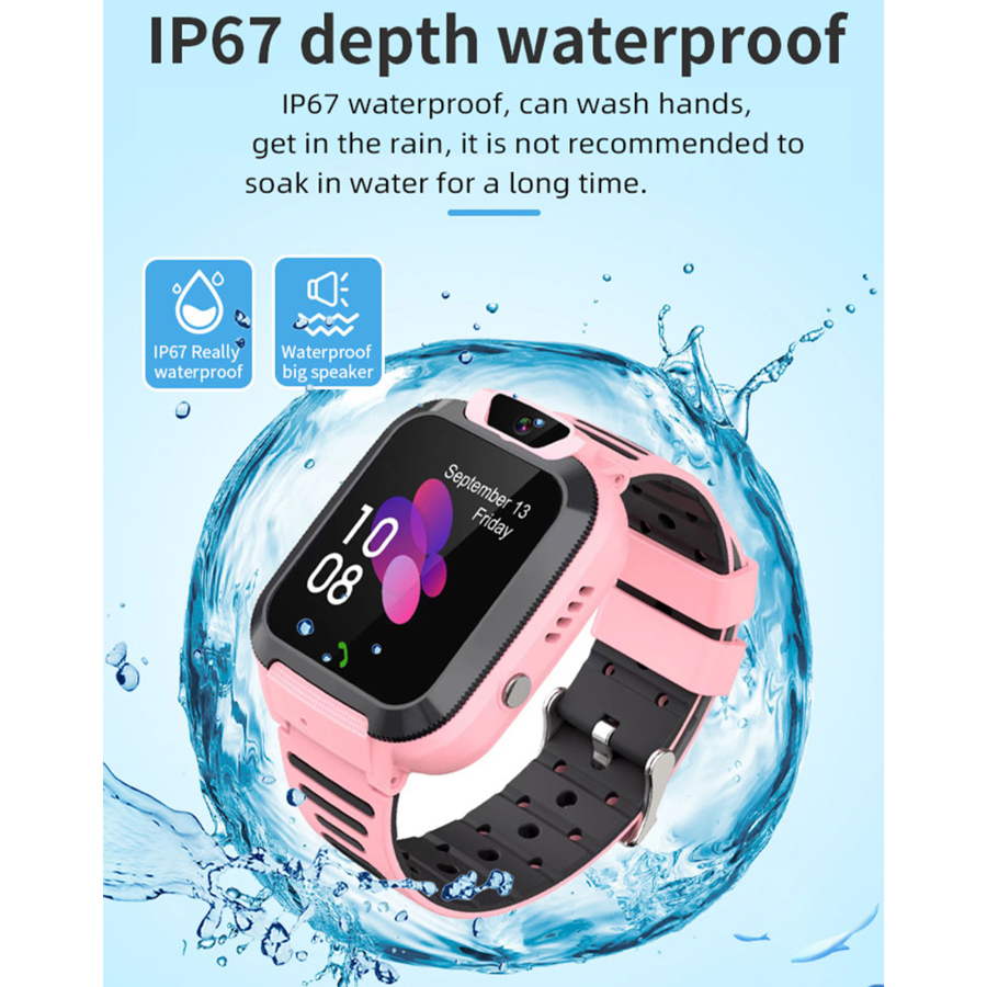 子供用のコネクテッドウォッチ,デジタルブレスレット,防水,時 - Smartwatch Watches For Kid Boy With Alarm のレビューと価格